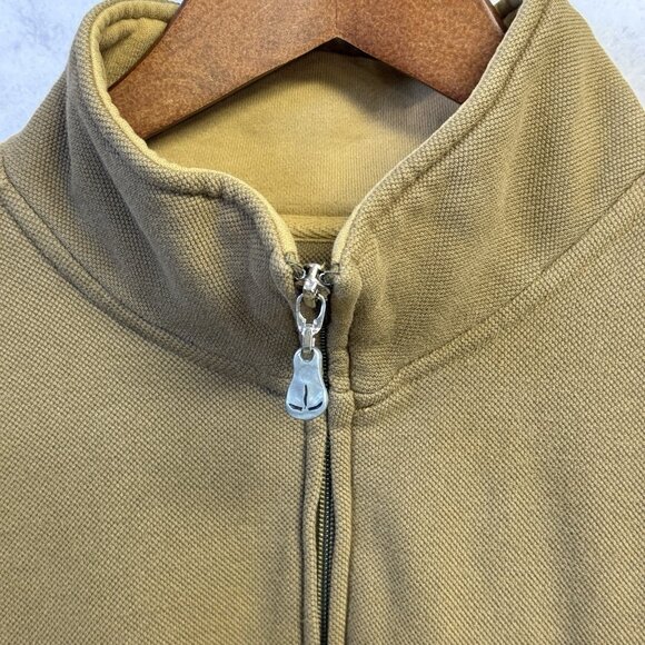 Prana Sweatshirt Mens M 21x25 Brown Full Zip - Picture 3 of 14